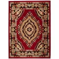 Tapiso Teppich, Beige, Rot, Textil, 130x190 cm, Teppiche & Böden, Teppiche