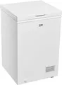 BEKO - CF100EWN - Gefrierschrank, horizontal, Klasse E, statisch, Gesamtvolumen Netto: 98lt, elektronische Steuerung, Farbe Weiß, Abmessungen HxBxT: 84,5 x 54,5 x 54,5