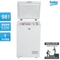 BEKO CF100EWN Gefriertruhe 98 l Weiß 1 Korb Schnellgefrierfach 2ML
