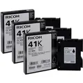 3 Original Ricoh-Gelkartusche GC-41K/ 405761