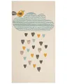 Kinderteppich Baumwolle mehrfarbig/bunt 80 x 150 cm Wolke Kinderzimmer Blang