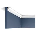 Orac Eckleiste CX111 200 cm x 2,6 cm x 1,5 cm aus extrudiertem Polystyrol (HDPS) vorgrundiert