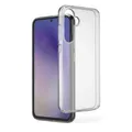 Hama Hülle für Samsung Galaxy A55 5G (Handyhülle, Schutzhülle für Rückseite, Case, Kratzfest, extra Schutz für Kamera und Display, transparent, Slim) durchsichtig