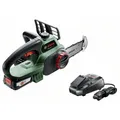 Bosch Home and Garden UniversalChain 18 Akku Kettensäge ohne Akku, mit Schutzbügel Schwertlänge 200 mm