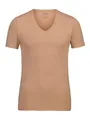 OLYMP Herren T-Shirt Kurzarm Level.Five,Einfarbig,Body fit,Caramel 24,XL