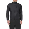 VAUDE Men's Drop Jacket III |Leichte Regenjacke - Ultraleicht & Wasserabweisend | Ceplex active Technologie | Klein verpackbar | Umweltfreundlich, Passform: Slim fit, black uni, S