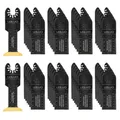 Multitool Sägeblätter Set 50-teilig Titan Holz Nägel Gipskarton Zubehör