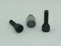 H&R Felgenschlösser Felgenschloß 2 Stk. schwarz M14x1,25x48 Kegelbund 60 Grad