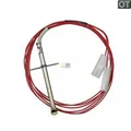 Temperaturfühler mit Kabel Bauknecht 481221058057 für Herd