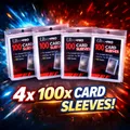 Ultra PRO 4x 100 Stück Penny Sleeves Standard Hüllen Tradingcard Sammelhüllen
