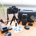 XXL SET Canon 1200D l 2x Objektiv l DSLR Spiegelreflex Kamera 18MP FULLHD Video