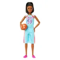 Barbie Made to Move Basketballspielerin-Puppe (HKT74)