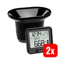 TFA Dostmann 47.3005.01 Regenmesser Funk-Regenmesser DROP Wetterstation 2 STÜCK