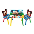 – Tisch und 2 StuhlSet aus Holz für Kinder Offizielle Lizenz Mickey Mouse – T...