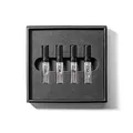 GAMMON Black Notes Explorer-Set (4x2 ml), Parfum Set Mit Allen 4 Black Notes Männer Düften, Für Herren Mit 20% Parfum-Öl, Bequem Den Lieblingsduft Finden