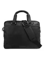 Bodenschatz Aktentasche Damen Leder schwarz, ONE SIZE 626715-0003-09999