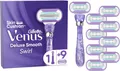 Gillette Venus Deluxe Smooth Swirl Rasierer Damen Damenrasierer + 9 Ersatzklinen