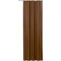 tectake Falttür, Doppelwandprofil mit Schiebegriff, mit Magnetverschluss, 80 x 203 cm