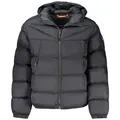 Napapijri Outdoorjacke Herren Kapuzen-Sweatshirt: Relaxed Fit, nachhaltig, Schwarz XXXL (58)