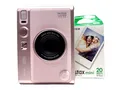 Fujifilm Instax Mini EVO Gentle Rose + 20 Fotos Sofortbildkamera Drucker NEU