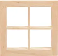 Miniatur Fenster quadratisch "breite Tiefe"