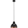 Pendelleuchte Truro 1 Schwarz, Kupfer Pendelleuchte - Eglo