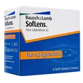 Bausch + Lomb SofLens Toric Monatslinsen, torische Kontaktlinsen, weich, 6 Stück BC 8.5 mm / DIA 14.5 / CYL -1.25 / Achse 180 / -6 Dioptrien