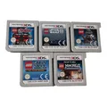 5x Lego Spiele / Set für Nintendo 3DS / 2DS / Avengers Star Wars Ninjago