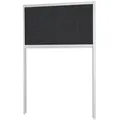 empasa Dachfensterplissee, verdunkelnd, Sonnenschutz Dachfenster Plissee Aluminium - MASTER SUN weiß 110 cm x 160 cm
