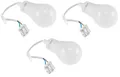 3 x LED Baulicht Baufassung Lampenfassung Renovieren 12W, 1130lm neutralweiß