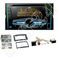 JVC KW-DB93BT + 2-DIN CD/USB Radio + VW T5 Blende schwarz + Can-Bus Adapter Set