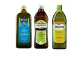 Monini Extra Natives Olivenöl 1L nativ olio extravergine di oliva Classico + De Cecco Extra Natives Olivenöl 1L + Farchioni Extra Natives Olivenöl 1L