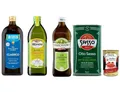Italian Gourmet Bundle Italienische Olivenöle 4 x 1 L, gemischtes Ölset mit nativ extra Olivenöl und Olivenöl, Vorratspack für Küche, Kochen, Salate, Marinaden und Alltag + Italian Gourmet Polpa