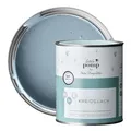 MissPompadour Kreidefarbe für Möbel Blau & Edel 750ml - Holzfarbe, Holzlack matt innen - Möbellack, Möbelfarbe ohne Schleifen - Kreidefarbe für Holz, Metall, Kunststoff - LittlePomp