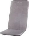 Beurer Massage-Sitzauflage MG 202 Shiatsu | 4 Massageköpfe | 2 Intensitätsstufen | Rückenmassage | grau