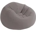 Intex Sessel Beanless Bag grau aufblasbar 114 x 114 x 71cm 68579NP