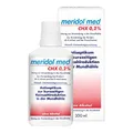 meridol med CHX 0,2% Antibakterielle Mundspülung mit Chlorhexidin zur Bekämpfung bakterieller Entzündungen in der Mundhöhle mit mildem Geschmack, 300 ml Lösung