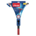 Vileda GmbH Vileda Profi Fensterwischer mit Teleskopstiel, Zur streifenfreien und schnellen Reinigung, 1 Packung = 1 Stück 123389