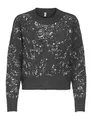 Onlalta Ls Sequin O-Neck KNT