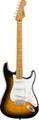 Squier by Fender Classic Vibe '50s Stratocaster®, Vintage inspirierte E-Gitarre mit kraftvollem Sound, geeignet für Rock, Blues und Pop, Hochwertige Verarbeitung, 2 Colour Sunburst