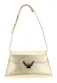 COCCINELLE Dew Handbag Grained Leather Schultertasche Tasche Golden goldfarben