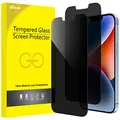 JETech Sichtschutz für iPhone 17e (2026) / iPhone 16e / iPhone 14, Anti-Spähen Privatsphäre Schutzfolie Panzer Schutz Glas Folie Displayschutz, 6,1 Zoll Display, 2 Stück