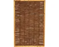 Zaun Teilelement Weidengeflechtzaun Fako 120 x 180 cm braun