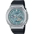 CASIO G-SHOCK Smartwatch, Armbanduhr, Herrenuhr, Bluetooth, Resinarmband,Weltzeit, Phone Finder blau|schwarz