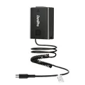 DuraPro USB-C NP-FW50 Dummy Akku for Sony Alpha ZV-E10 A7 A7R A7S A7II A7RII A7SII A6500 A6400 A6300 A6100 A6000 A5100 A5000 RX10 II III IV NEX-3 NEX-5 NEX-7 Camera