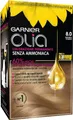 Garnier Olia Färbung Dauer Ohne Ammoniak, 8.0 Blond Mittelblau Stücke 2