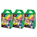 Fujifilm Instax Mini Film Rainbow 3x10 Aufnahmen 30 Bilder | Mini 12 11 EVO NEU
