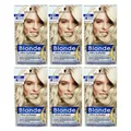 6x Schwarzkopf Blonde L101 Silberblond Platin Aufheller Bis Zu 8 Stufen 145ml
