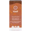 khadi Natural Cosmetics Pflanzenhaarfarbe Goldbraun 100 g