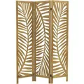 ML-Design Paravent 3-Teilig Fukuoka Natur 170x121cm aus Paulownienholz
